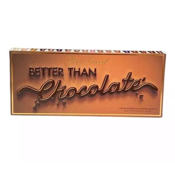 Too Faced Better Than Chocolate Eyeshadow Palette 18 Shades NIB - Picture 7 of 8